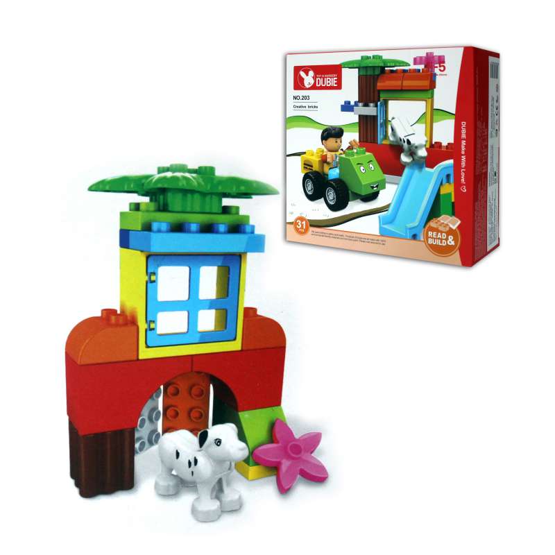 Đồ chơi xếp khối thương hiệu Dubie