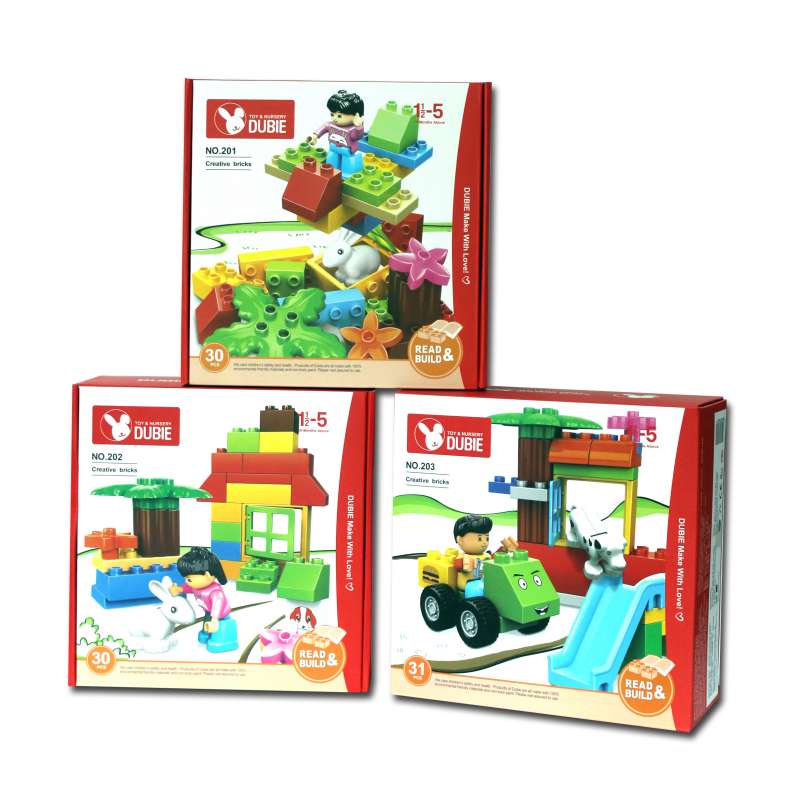 Đồ chơi xếp khối thương hiệu Dubie