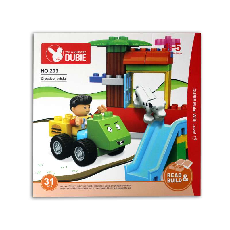 Đồ chơi xếp khối thương hiệu Dubie