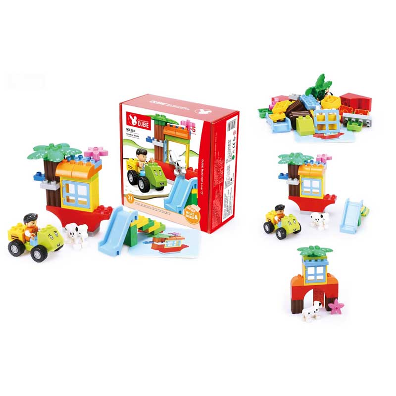 Đồ chơi xếp khối thương hiệu Dubie