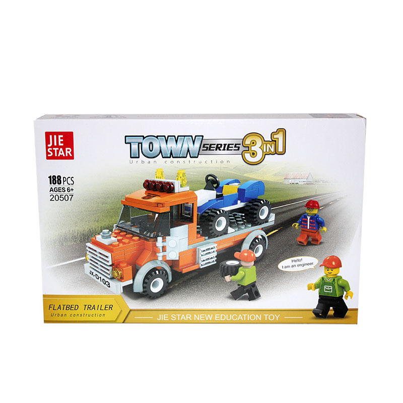 Đồ chơi xếp khối lego- hình xe