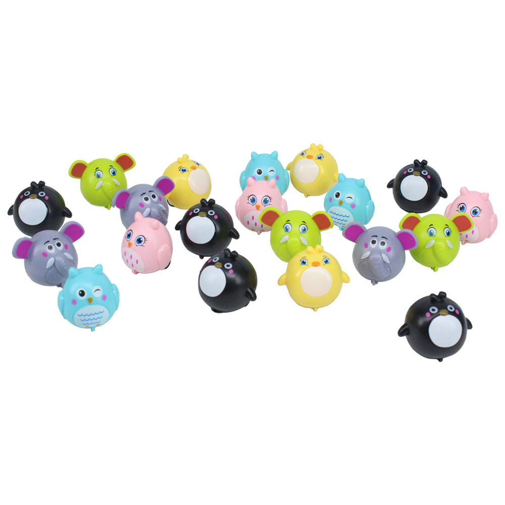 Bộ đồ chơi 20 xe trớn thú mini