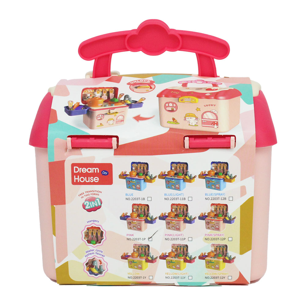 Bộ đồ chơi nhà bếp dạng nhà mini