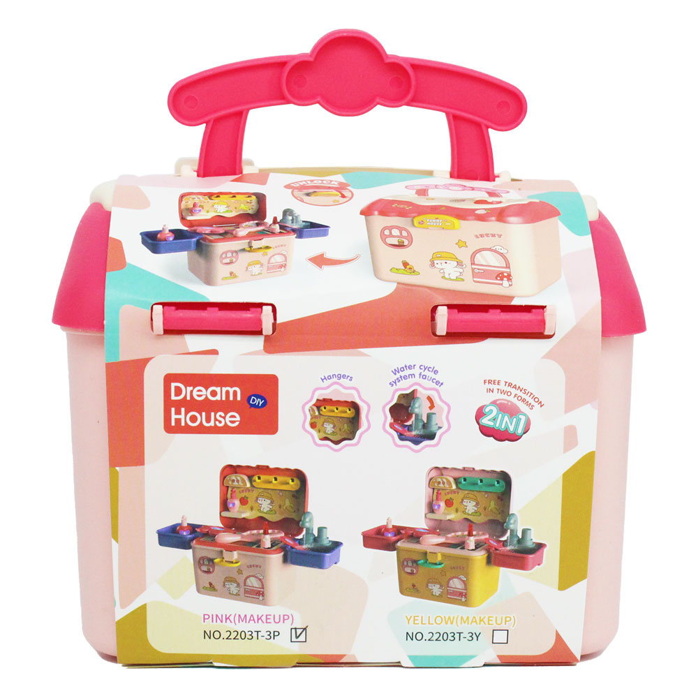 Bộ đồ chơi làm đẹp dạng nhà mini