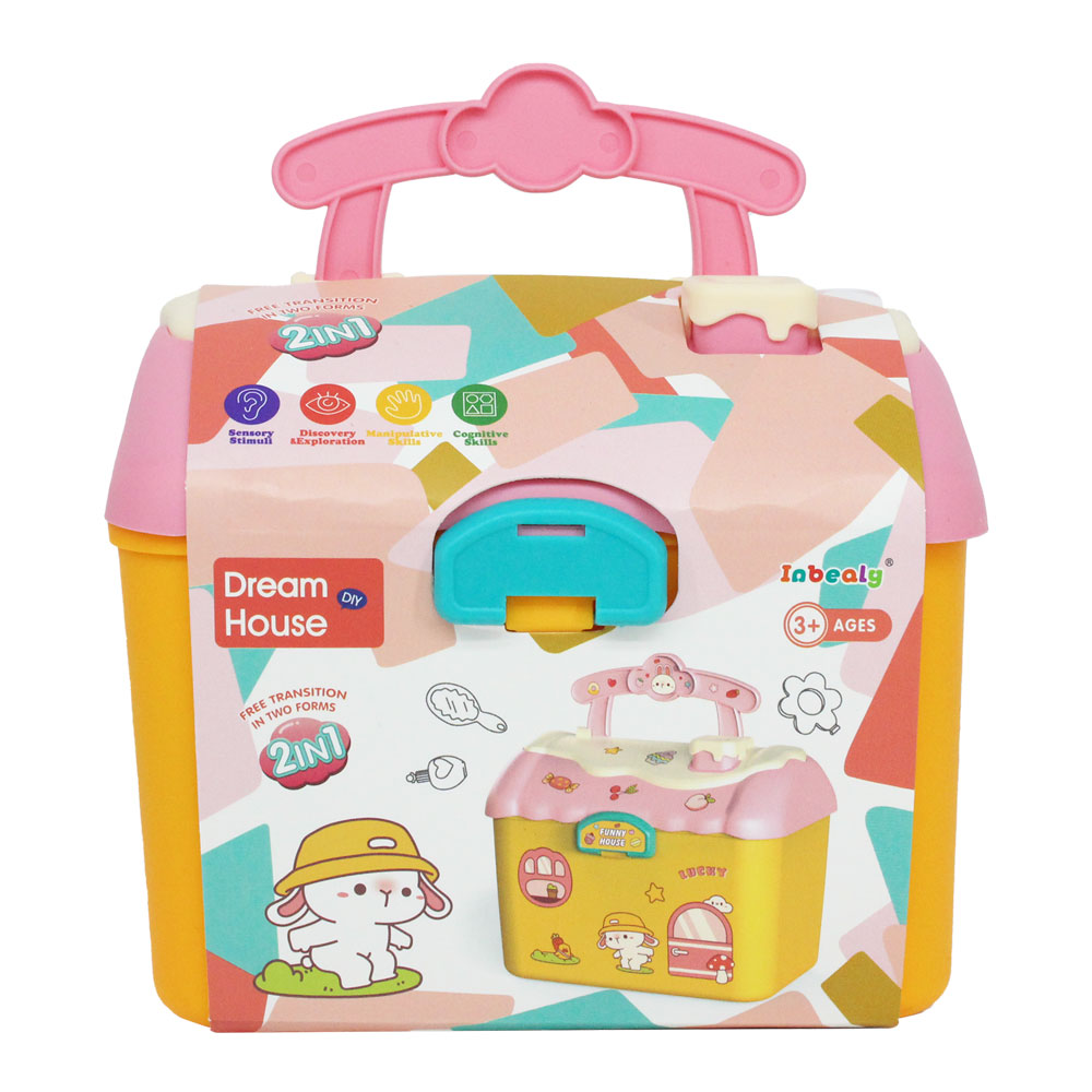 Bộ đồ chơi làm đẹp dạng nhà mini