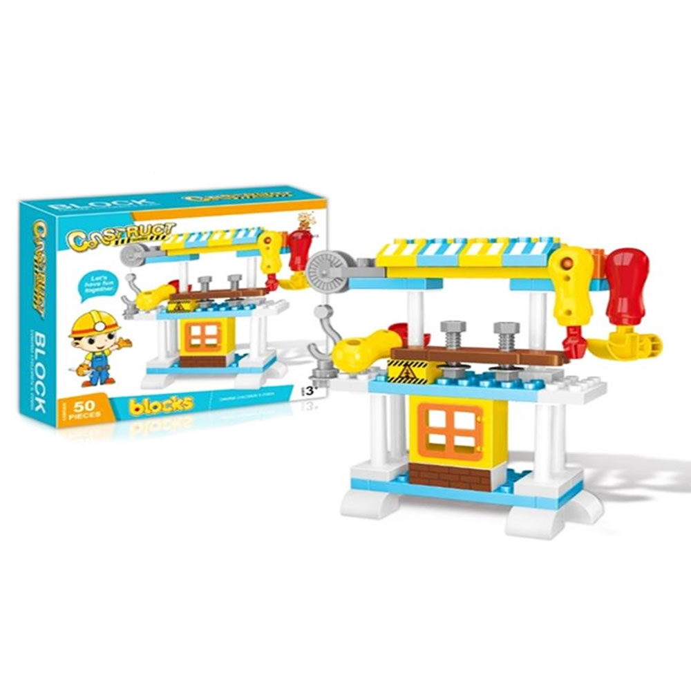 Đồ chơi xếp khối bộ dụng cụ nhỏ