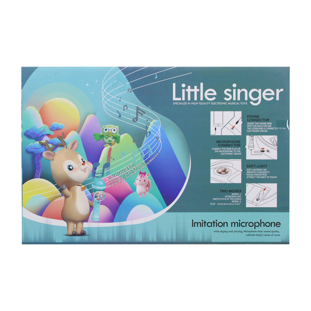 Bộ đồ chơi đàn organ & micro mini