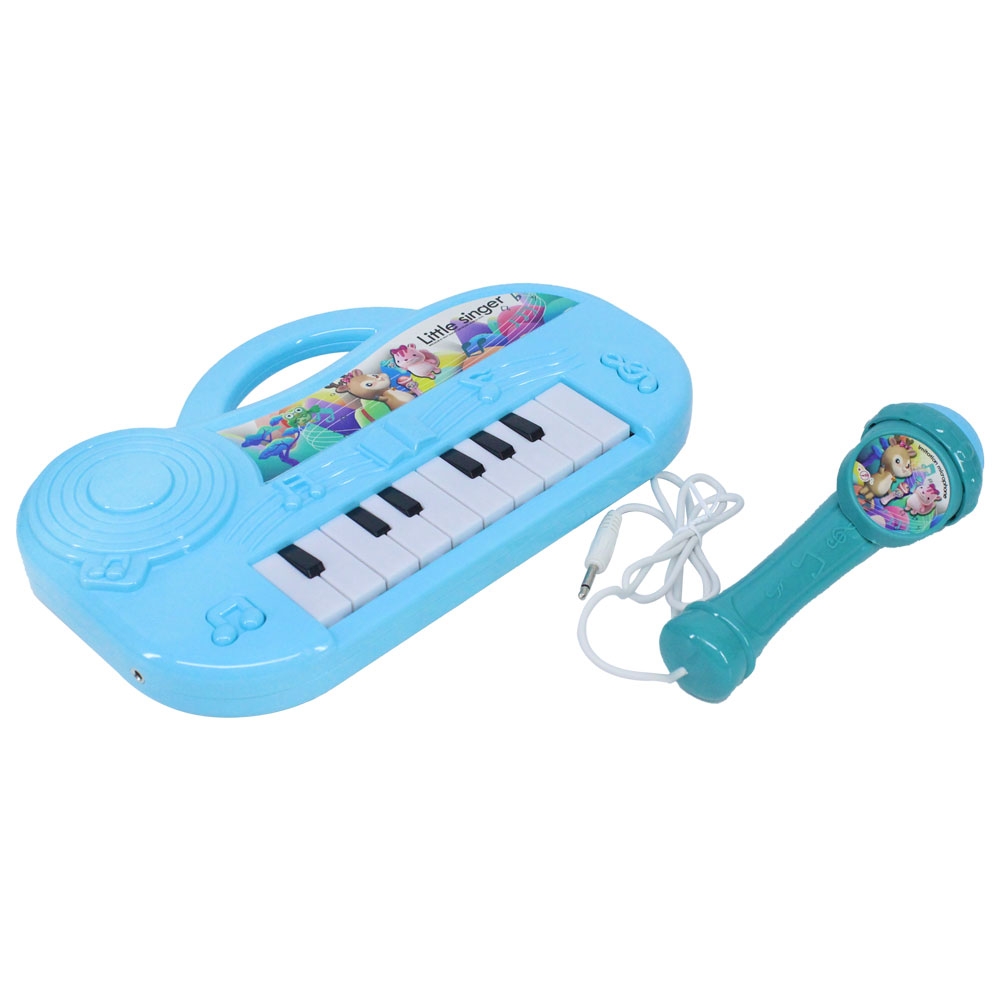 Bộ đồ chơi đàn organ & micro mini