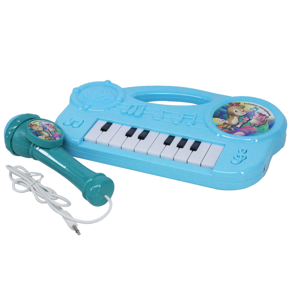Bộ đồ chơi đàn organ & micro mini