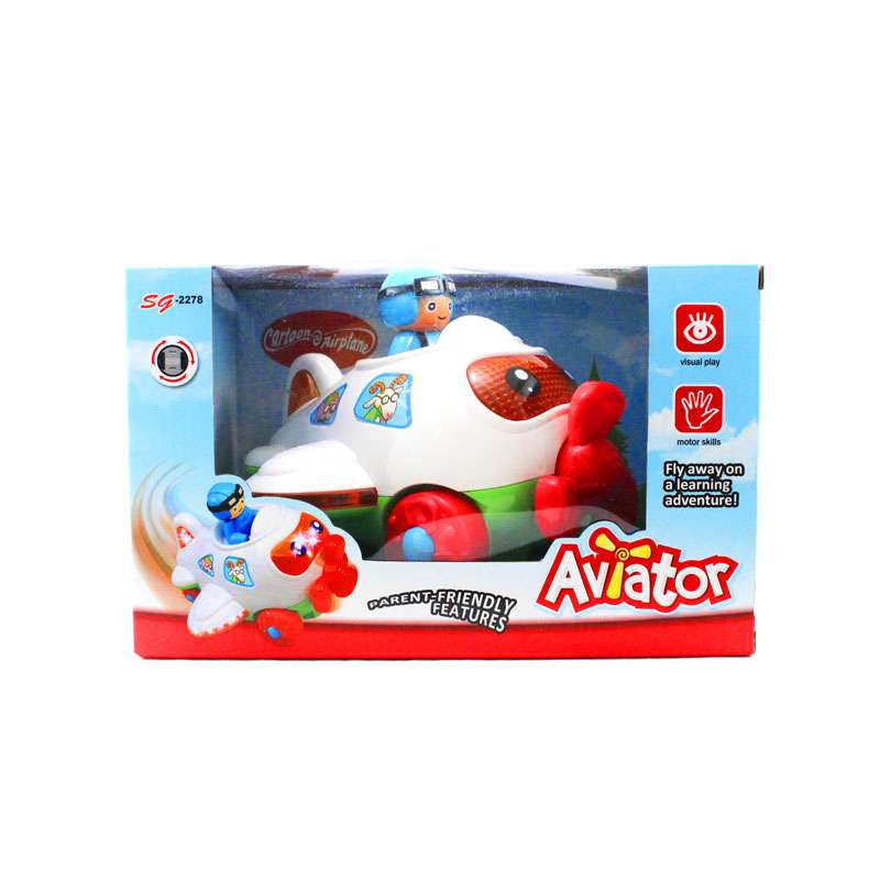 Đồ chơi máy bay hoạt hình dùng pin