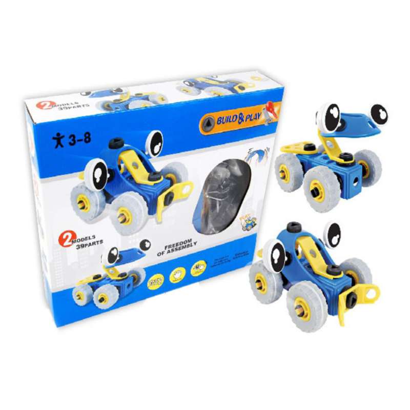 Đồ chơi xếp khối hình xe