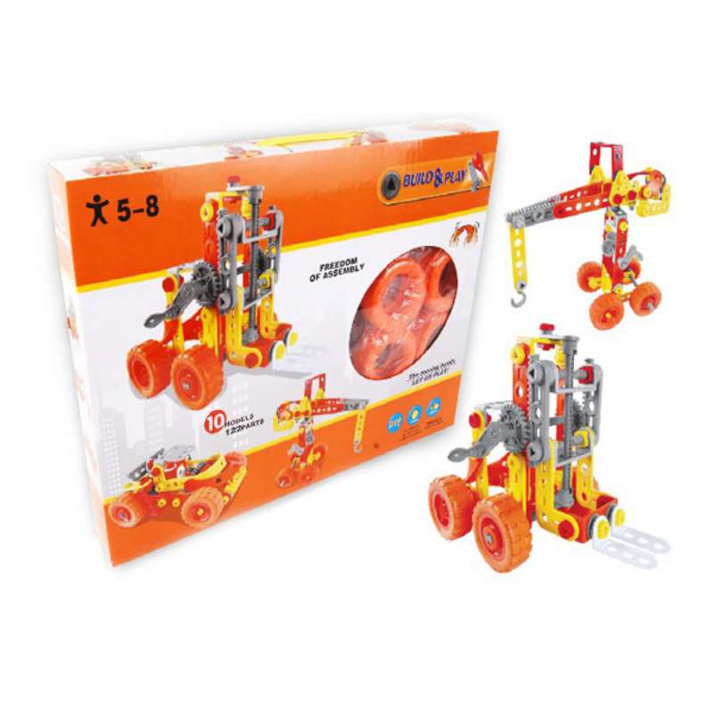 Đồ chơi xếp khối hình xe