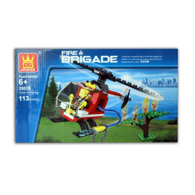 Đồ chơi xếp khối trực thăng