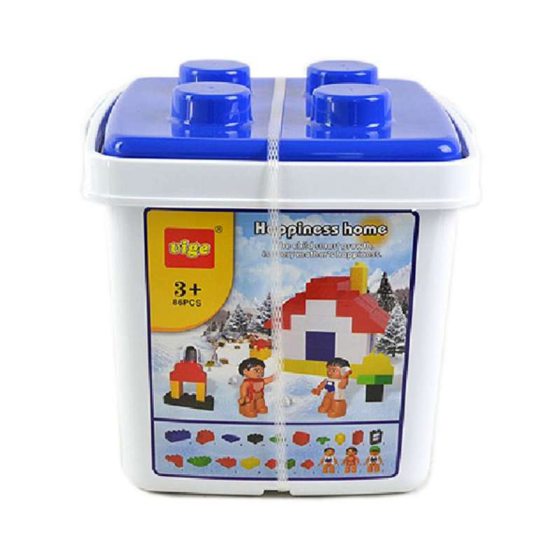 Đồ chơi xếp khối lego- nhà ở 86 pcs