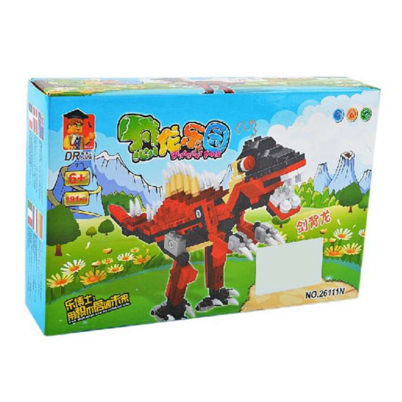 Đồ chơi xếp khối lego- khủng long 191 pcs