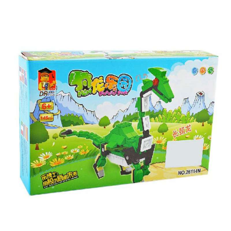 Đồ chơi xếp khối lego- khủng long 145 pcs