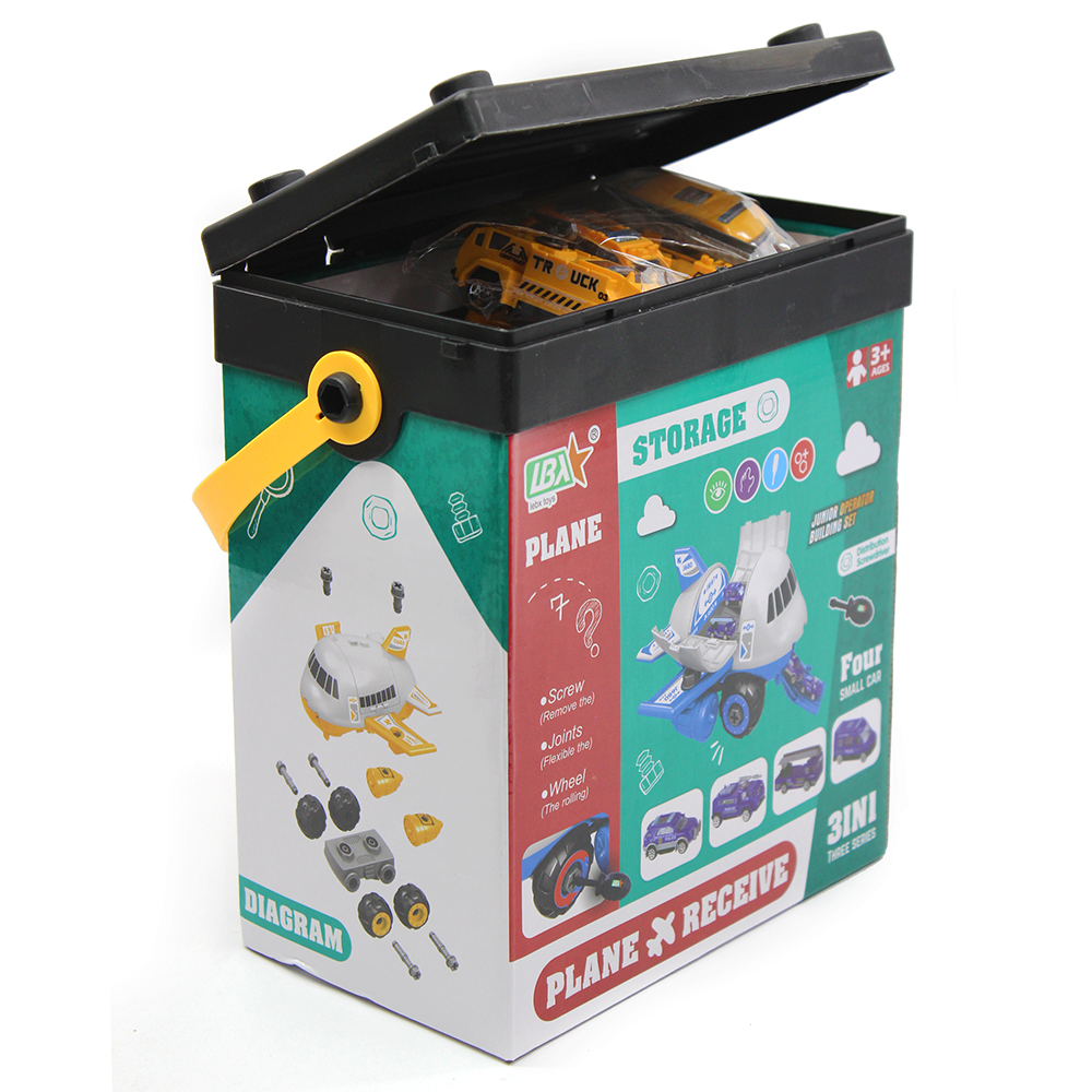 Đồ chơi mô hình máy bay kèm phụ kiện không pin