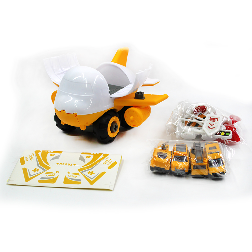 Đồ chơi mô hình máy bay kèm phụ kiện không pin