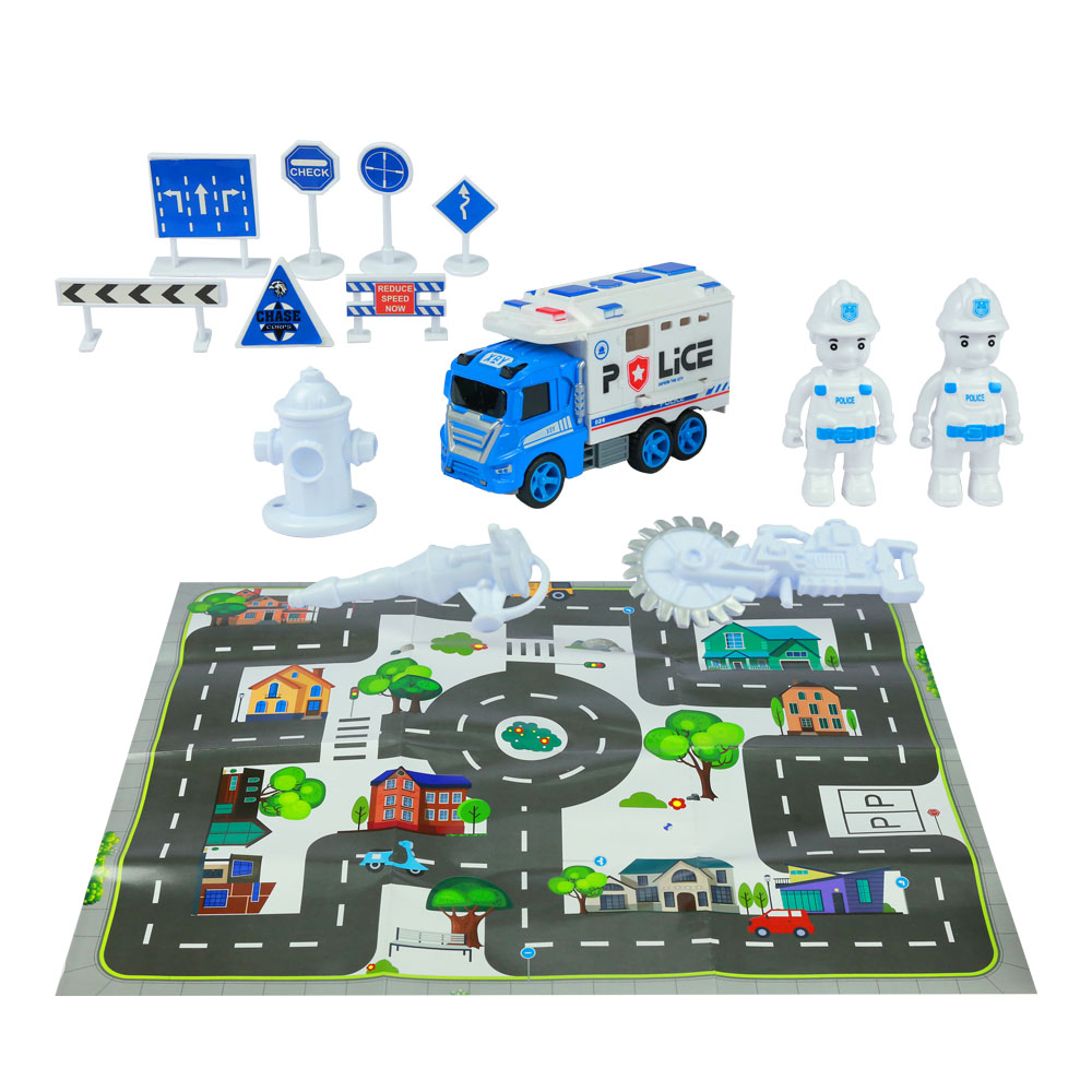 Bộ đồ chơi lắp ráp mô hình xe 2 in 1