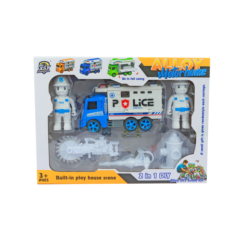 Bộ đồ chơi lắp ráp mô hình xe 2 in 1