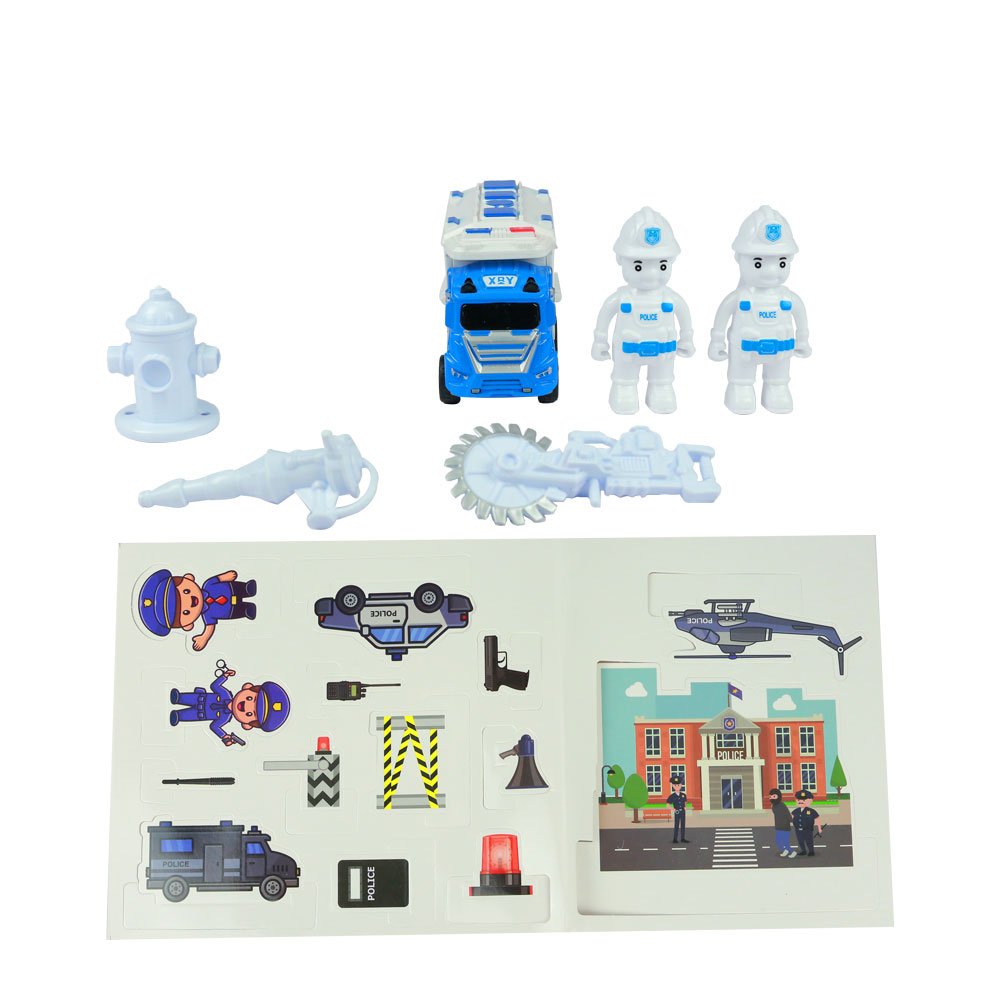 Bộ đồ chơi lắp ráp mô hình xe 2 in 1