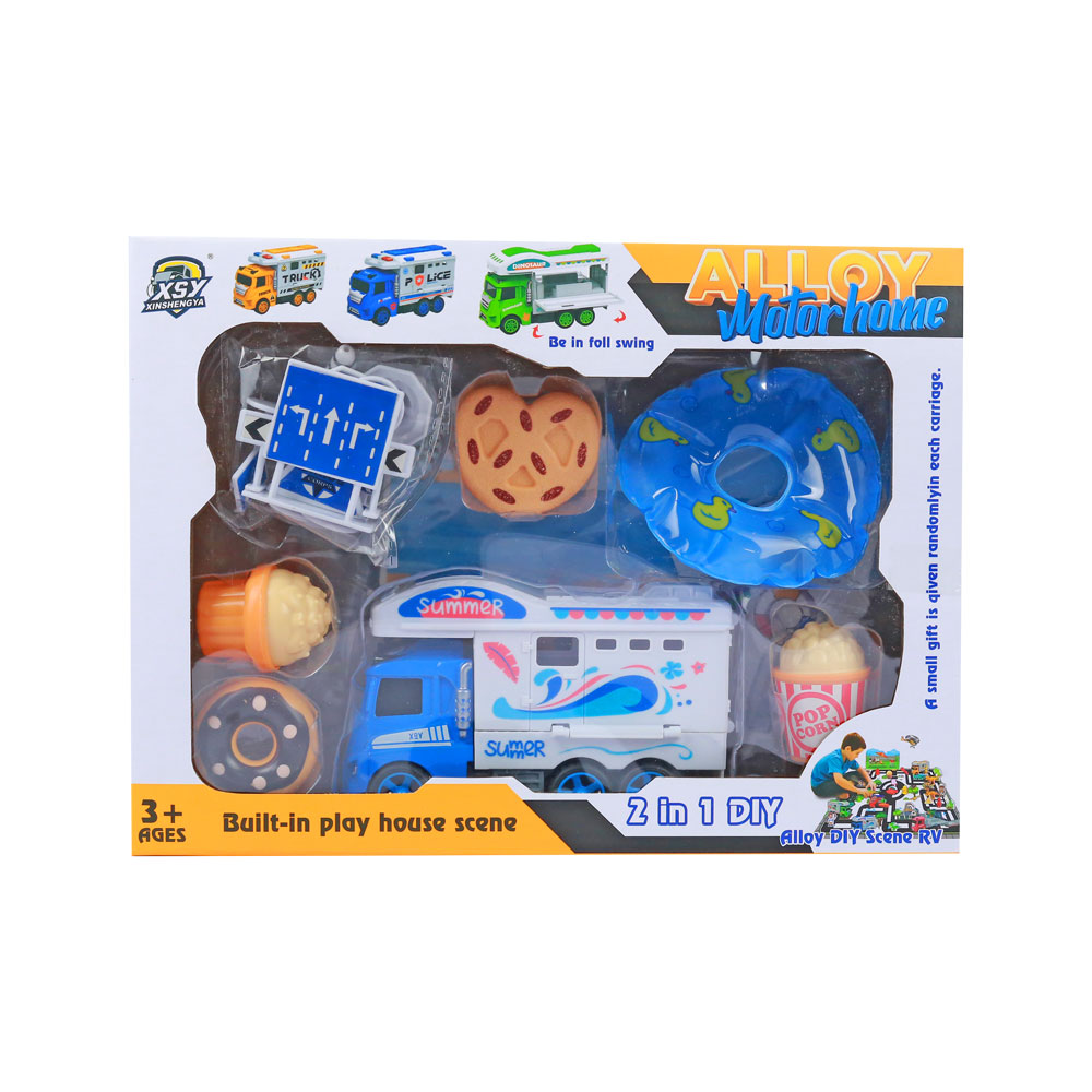 Bộ đồ chơi lắp ráp mô hình xe 2 in 1