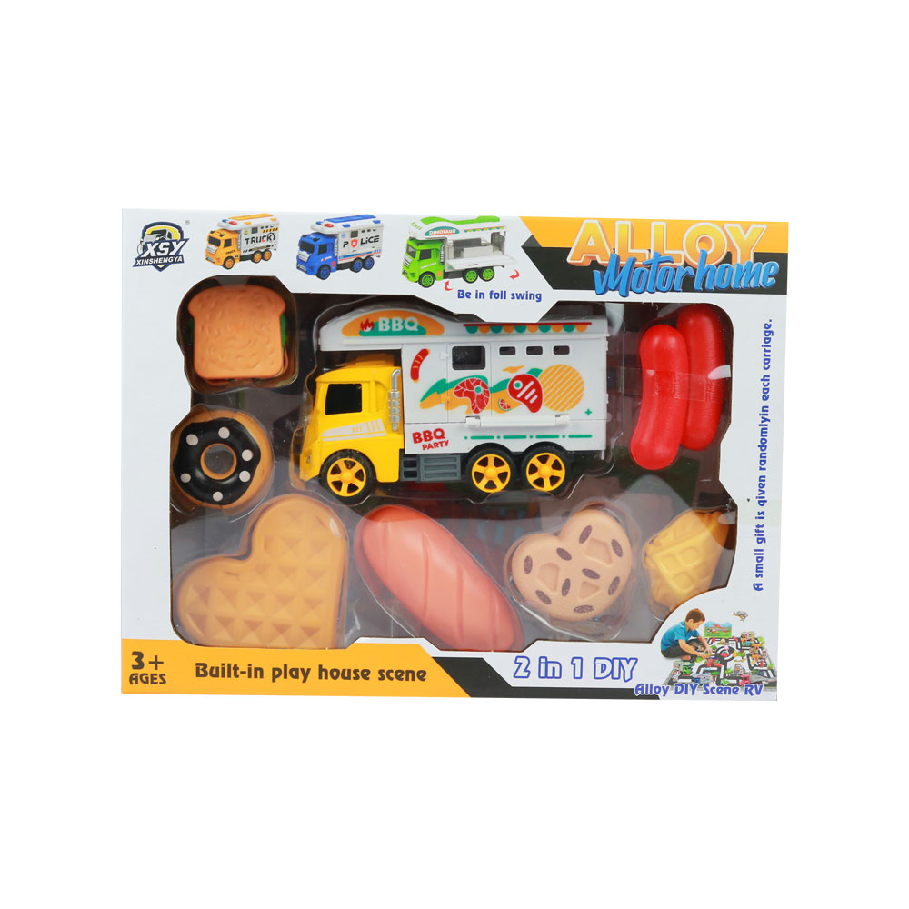 Bộ đồ chơi lắp ráp mô hình xe 2 in 1