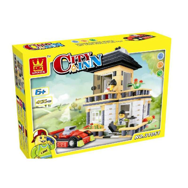Đồ chơi xếp khối lego -nhà 405 pcs
