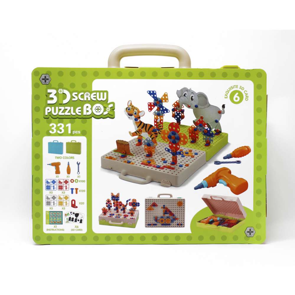 Đồ chơi xếp khối bánh răng 3D