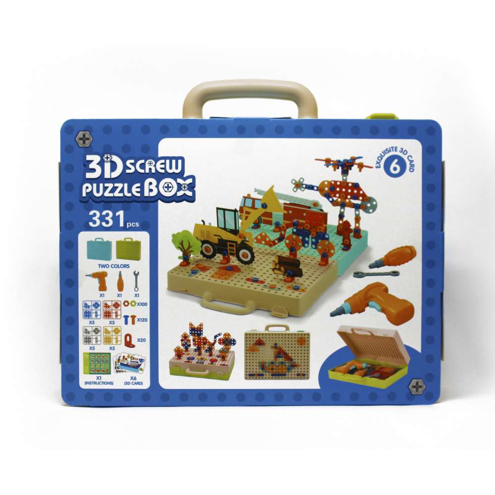 Đồ chơi xếp khối bánh răng 3D