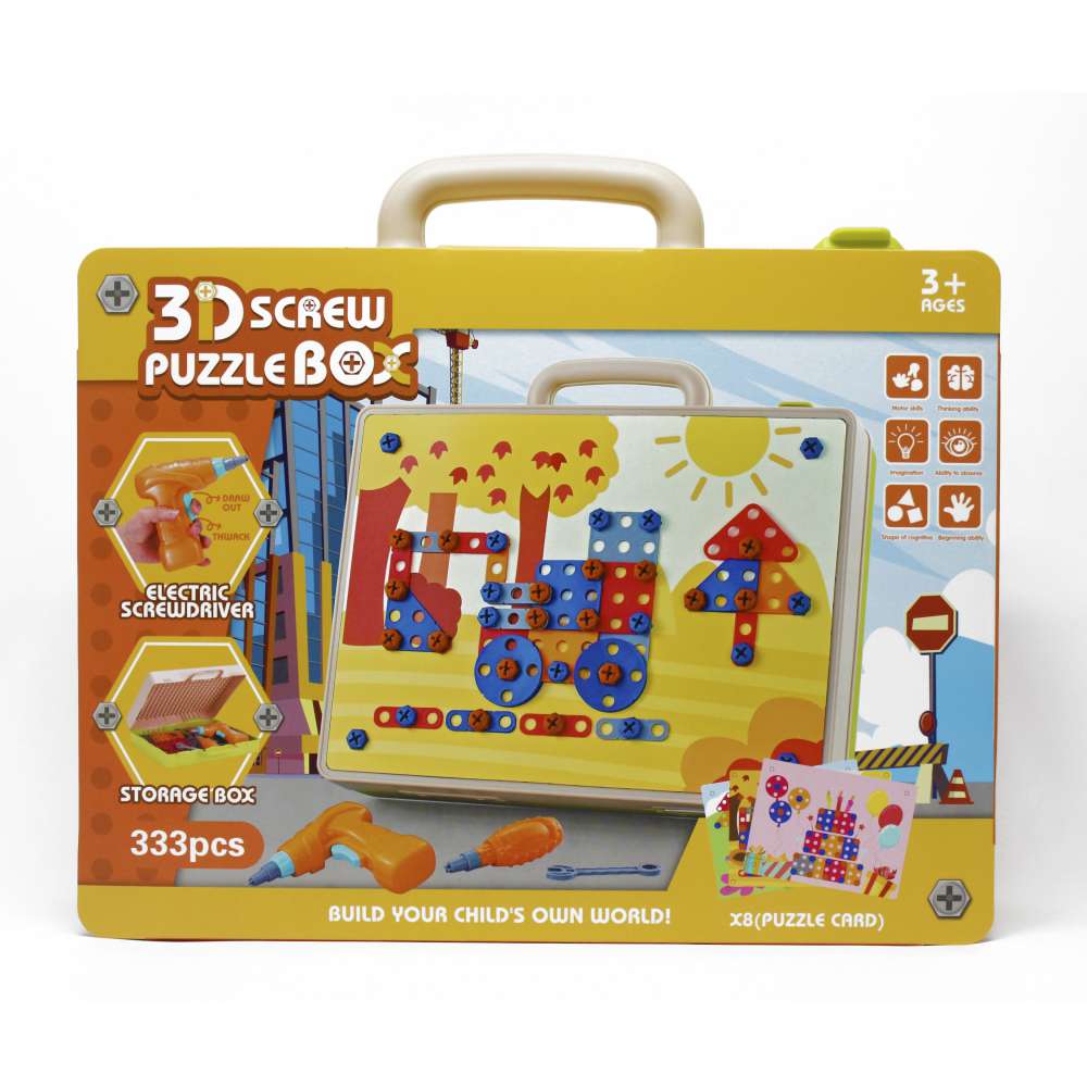 Đồ chơi xếp khối bánh răng 3D