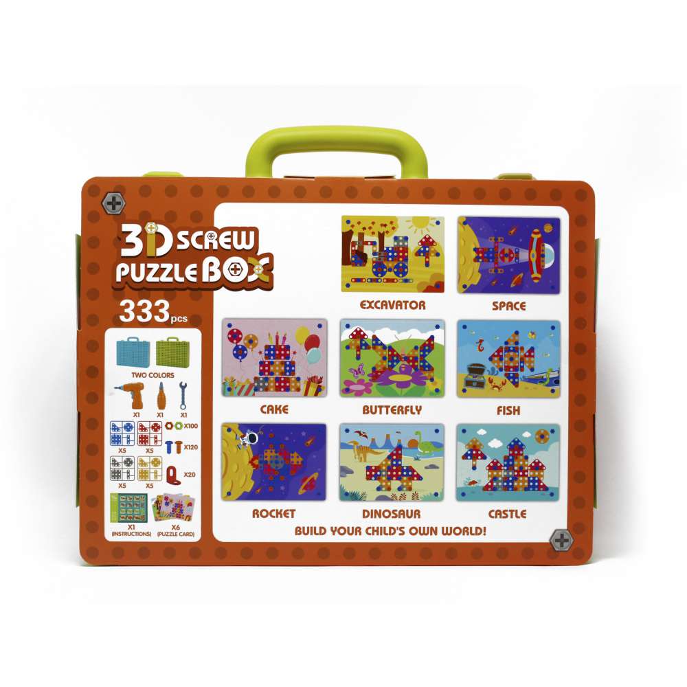 Đồ chơi xếp khối bánh răng 3D