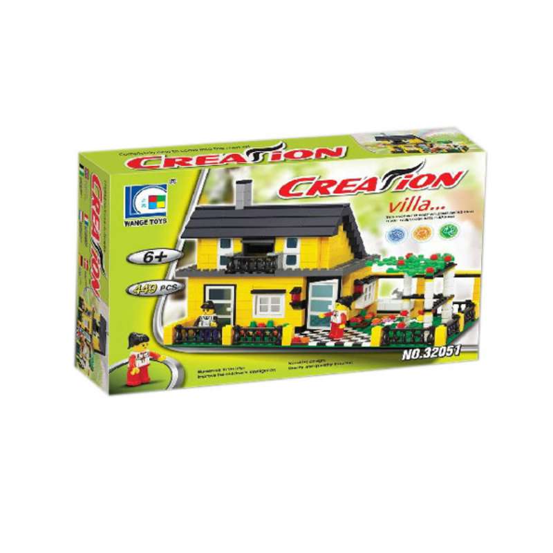 Đồ chơi xếp khối lego -nhà 449 pcs