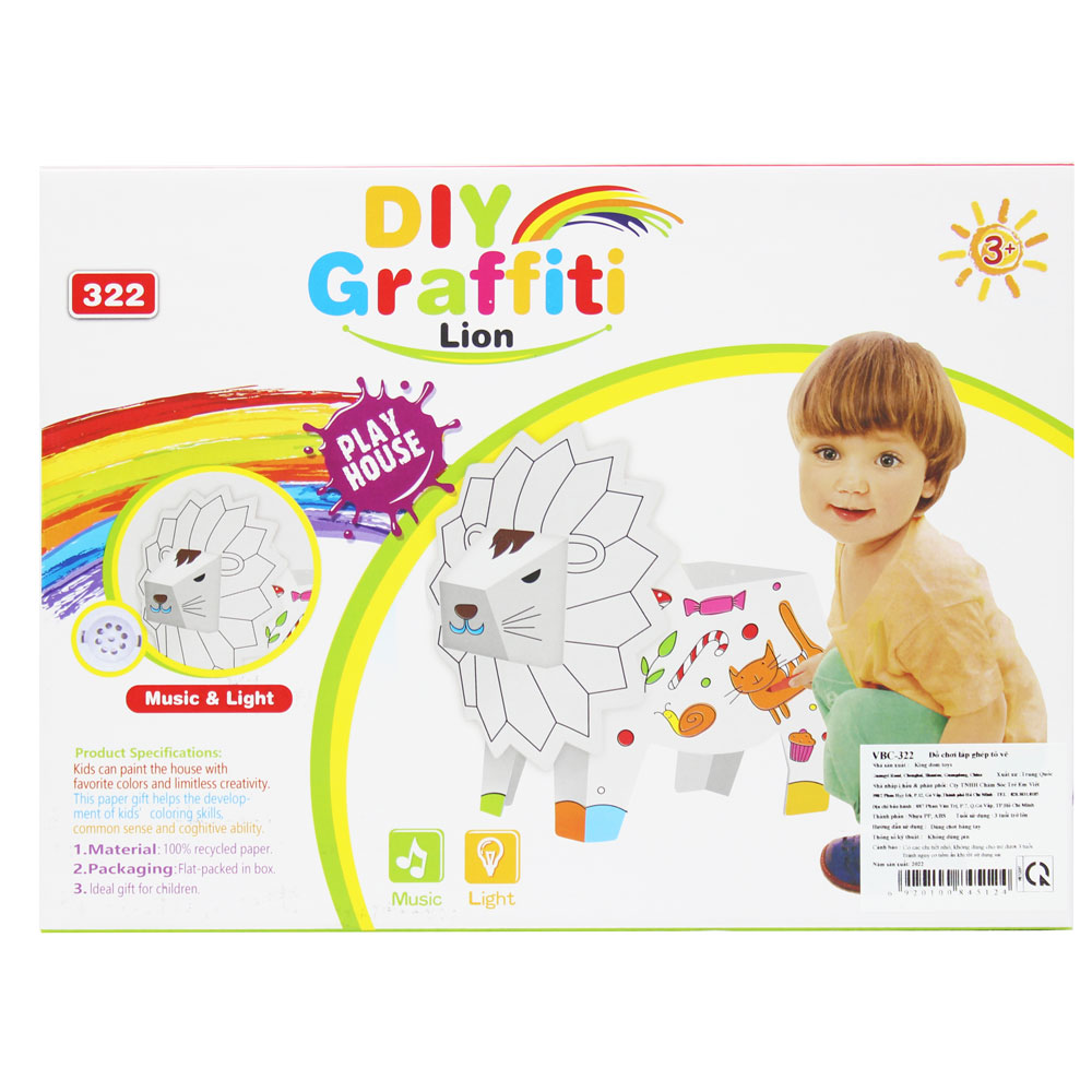 Đồ chơi lắp ghép tô vẽ