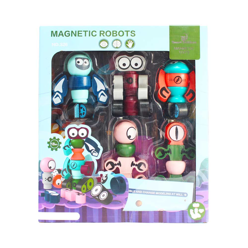 Đồ chơi robot lắp ghép không pin