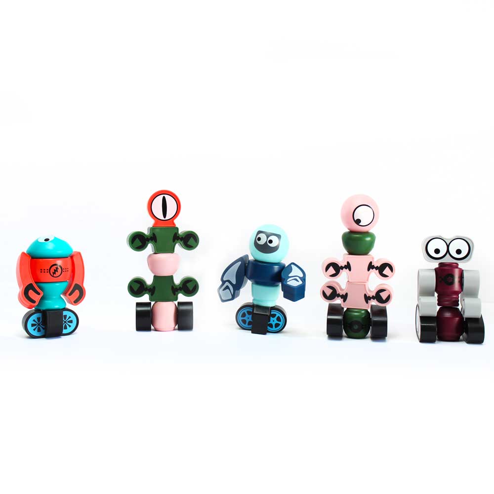 Đồ chơi robot lắp ghép không pin