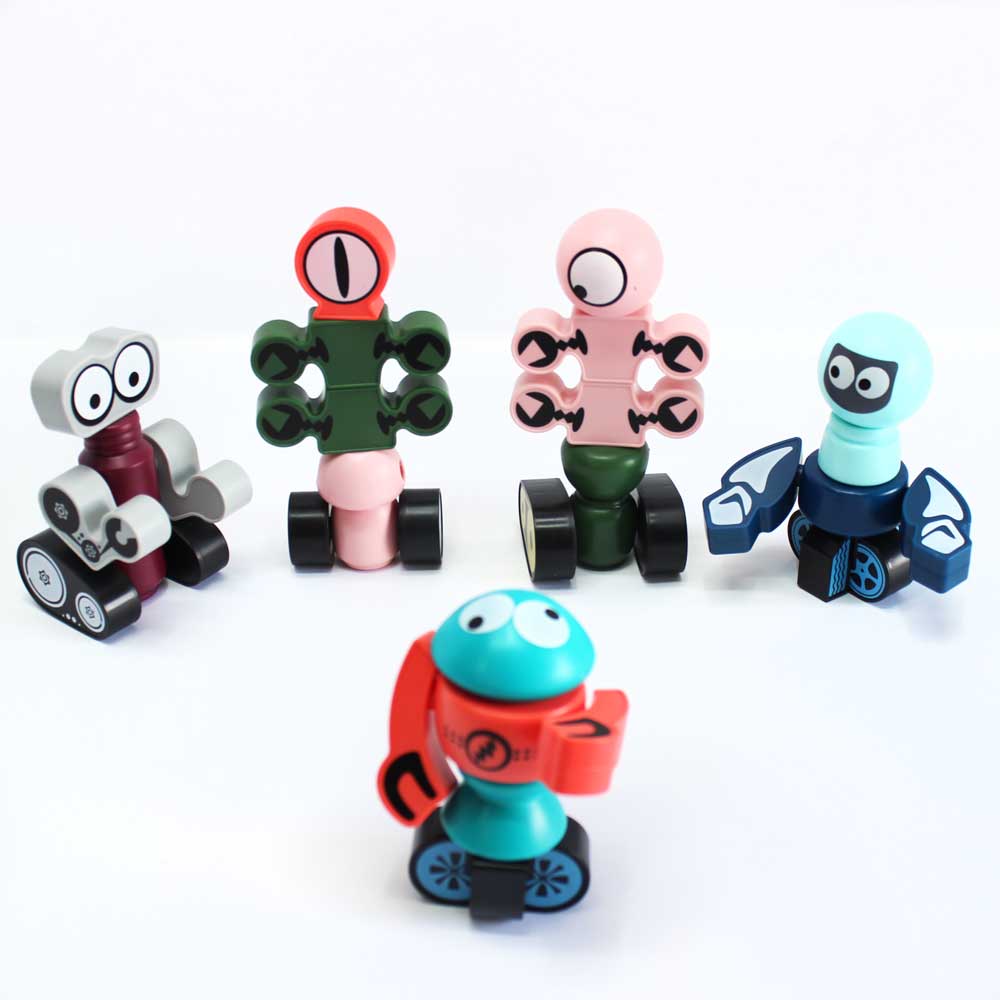 Đồ chơi robot lắp ghép không pin