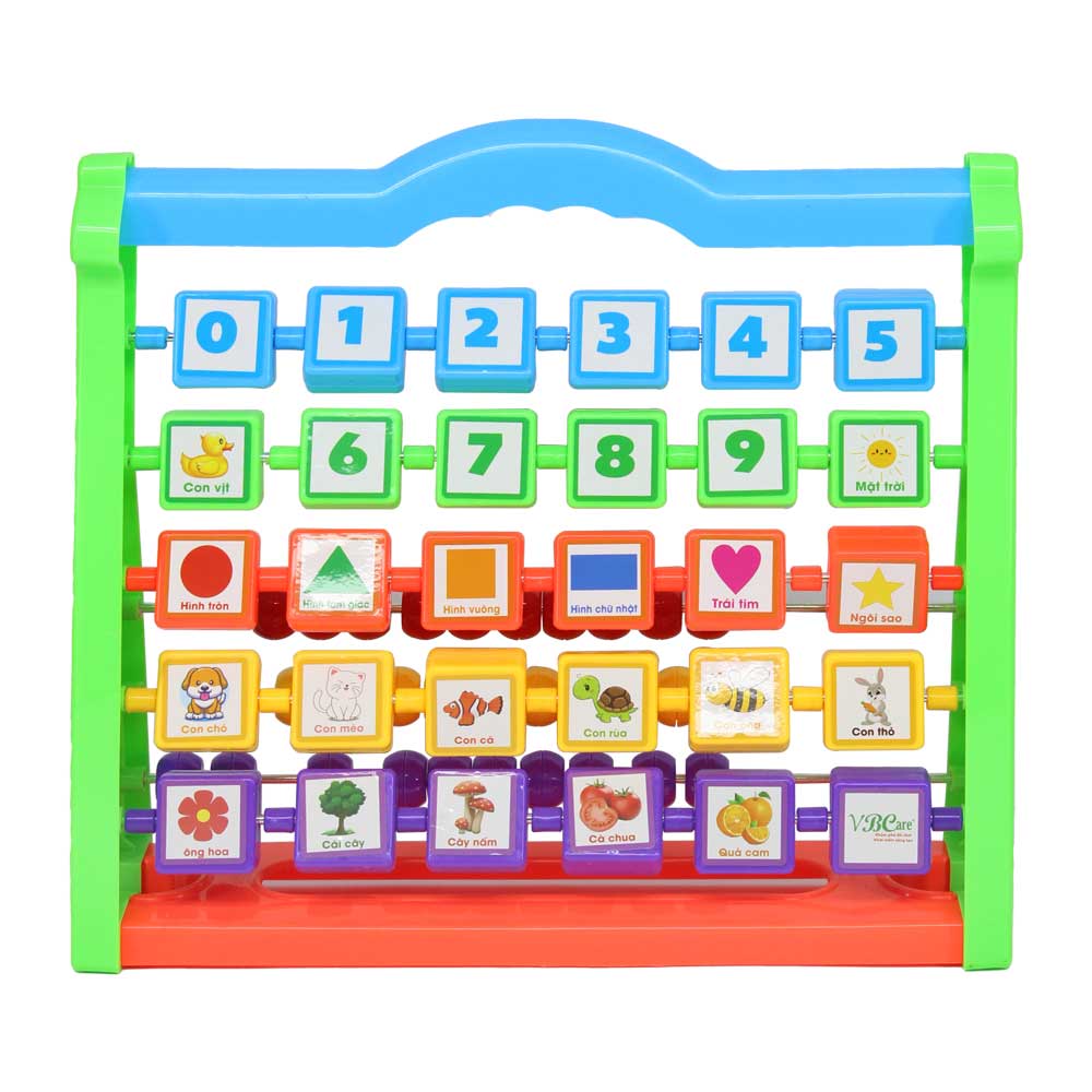Đồ chơi bộ bảng học chữ cái và số Tiếng Việt