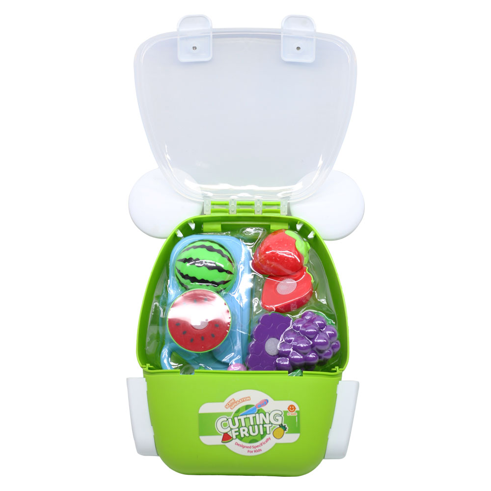 Đồ chơi hướng nghiệp: cắt rau củ quả dạng balo