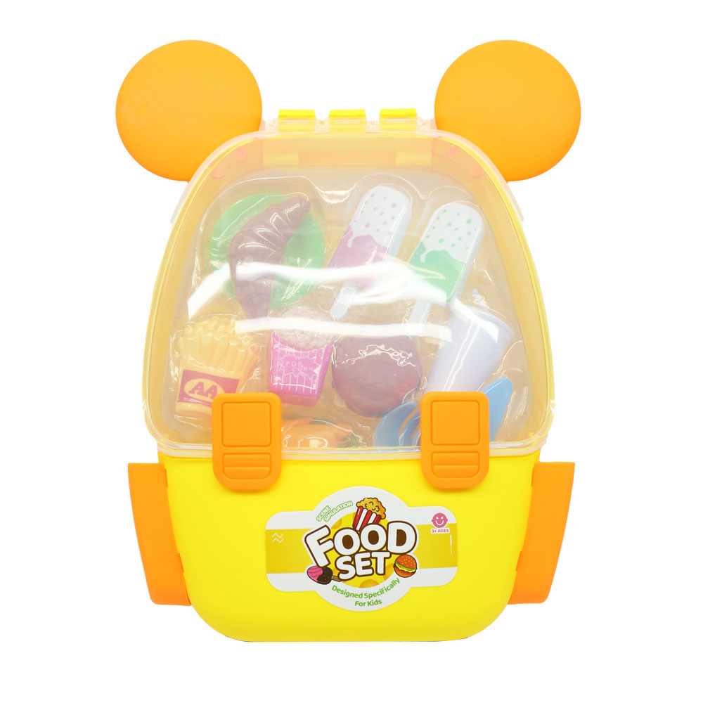 Đồ chơi hướng nghiệp: thức ăn nhanh dạng balo