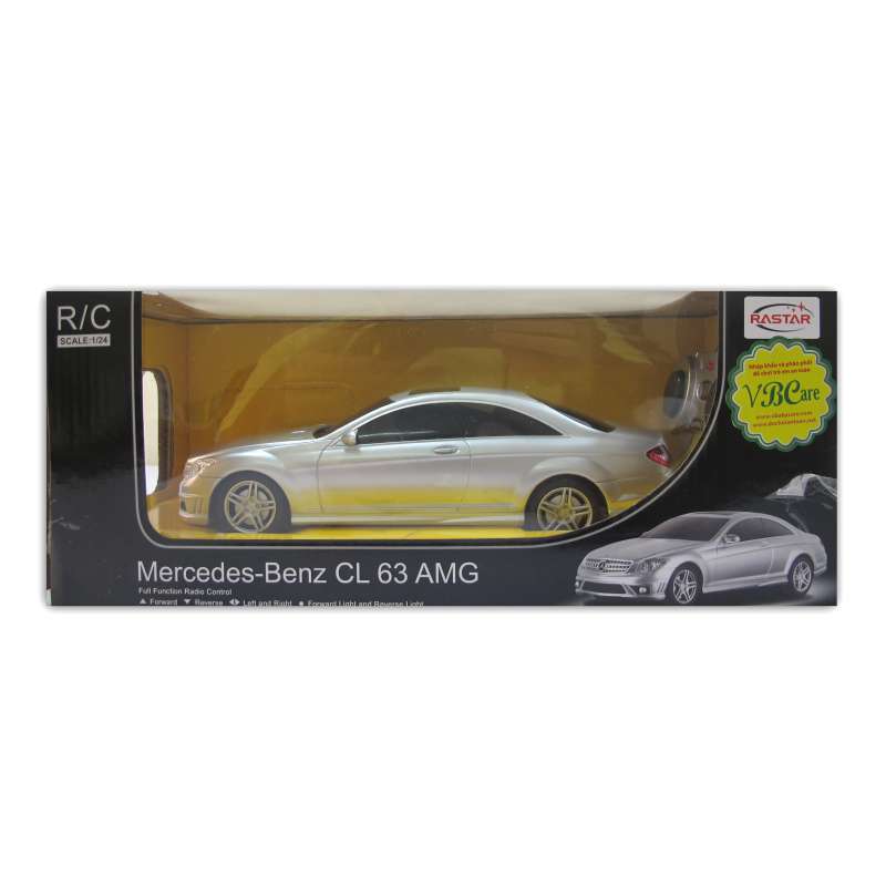 Xe ĐK 1:24 Mercedes CL63 AMG license