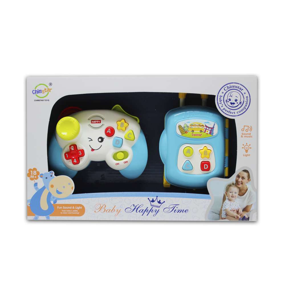 Bộ đồ chơi bánh lái-loa nhạc trẻ em dùng pin