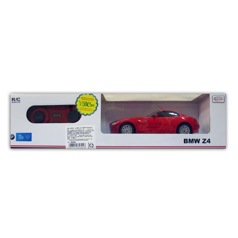 Xe ĐK 1:24  BMW Z4 license