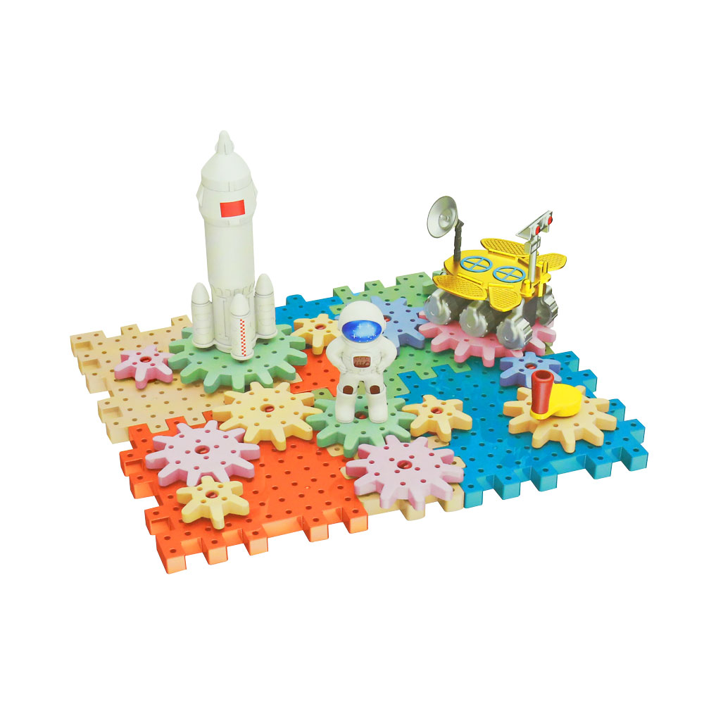 Đồ chơi xếp khối bánh răng 45 chi tiết