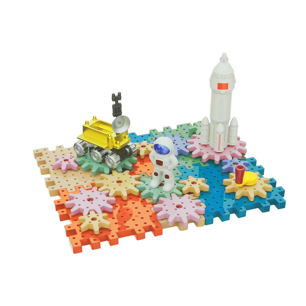 Đồ chơi xếp khối bánh răng 45 chi tiết