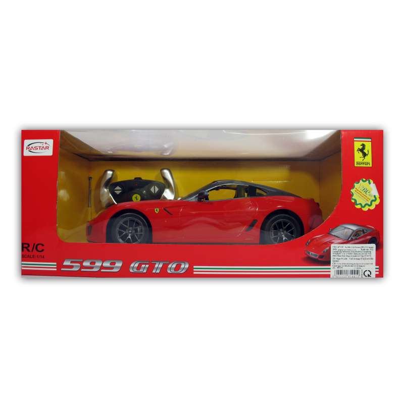 Xe ĐK 1:14 Ferrari 599 GTO license