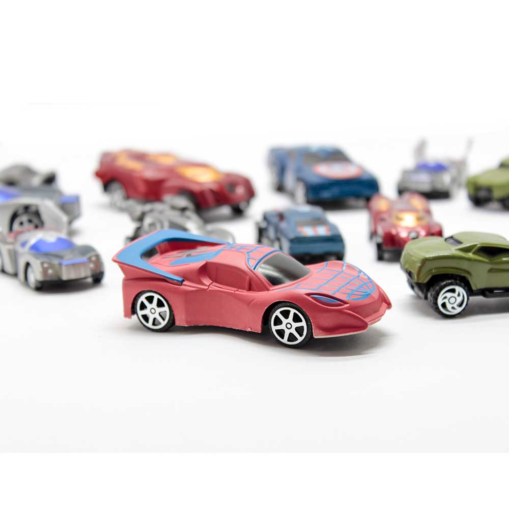 Đồ chơi bộ 14 siêu xe anh hùng