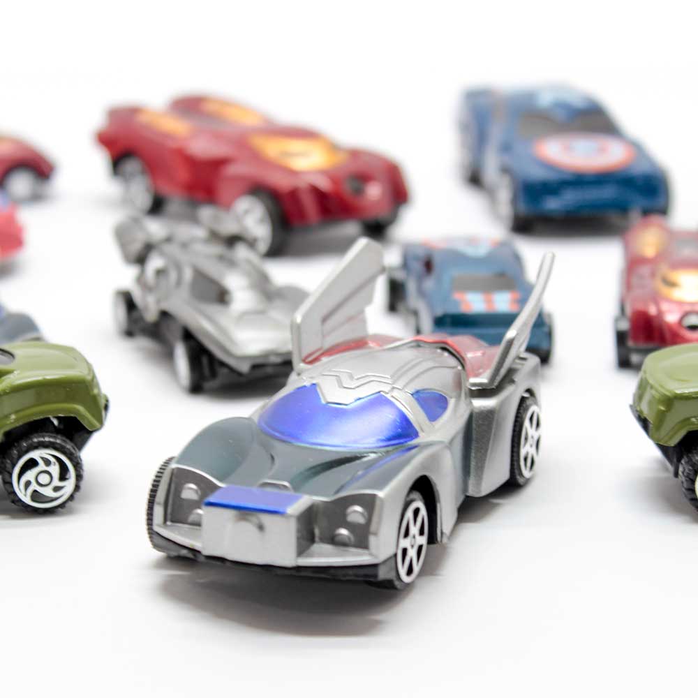 Đồ chơi bộ 14 siêu xe anh hùng