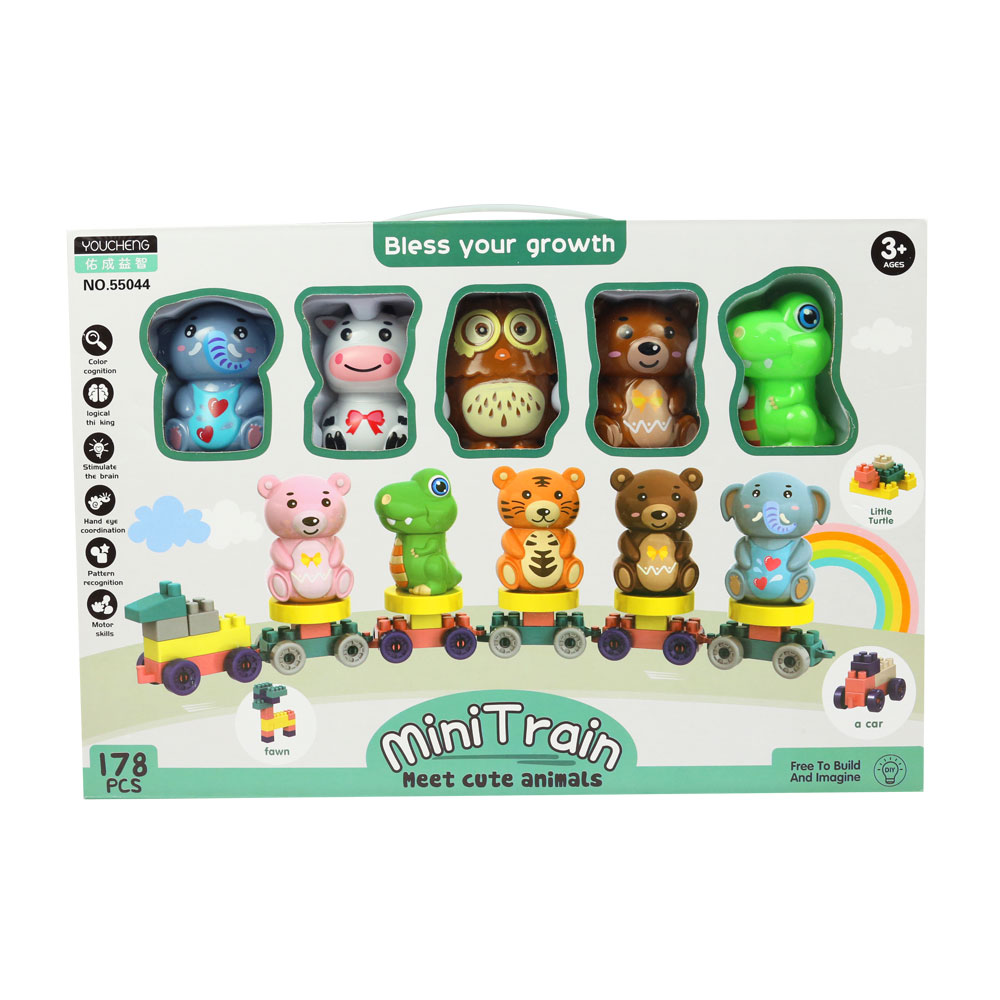 Bộ đồ chơi mô hình đoàn tàu lửa cho bé