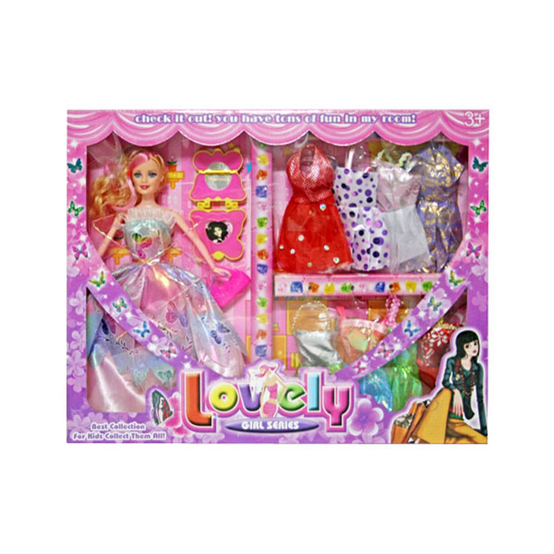 Đồ chơi búp bê kèm trang phục